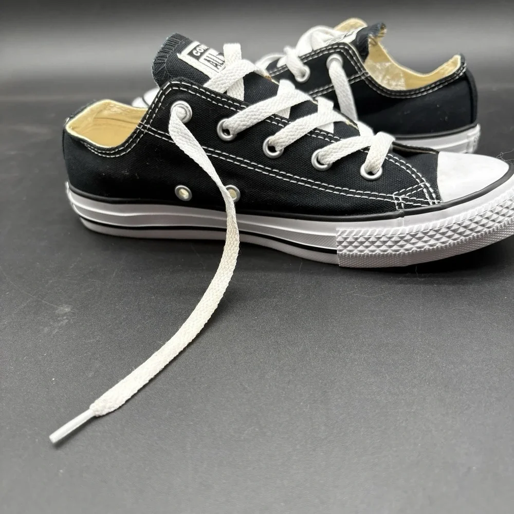 Converse Chuck Taylor All Star Low‎ Black Youth Size 3Y Shoes 3J235